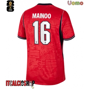 Inghilterra Kobbie Mainoo #16 Seconda Maglia Mondiali 2026 Manica Corta